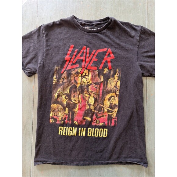 M&M'S Other - Slayer Reign In Blood Album Cover Black T-Shirt Size Medium